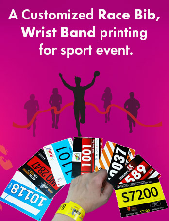 RUNNING BIBS POSTER